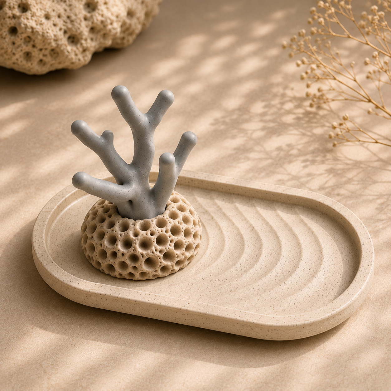 Coral Jewelry Holder
