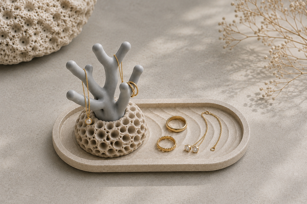 Coral Jewelry Holder