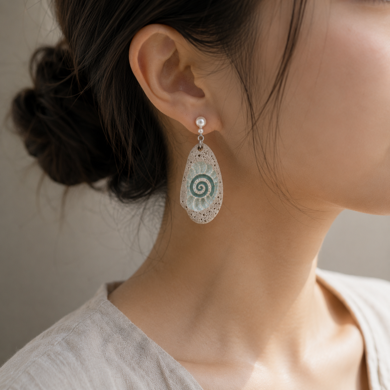 Fossil Fragment Earrings