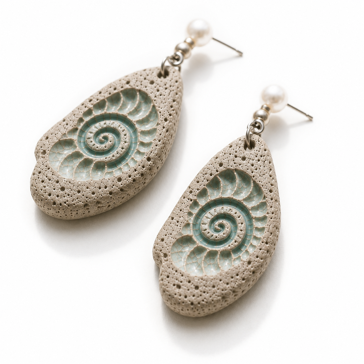 Fossil Fragment Earrings