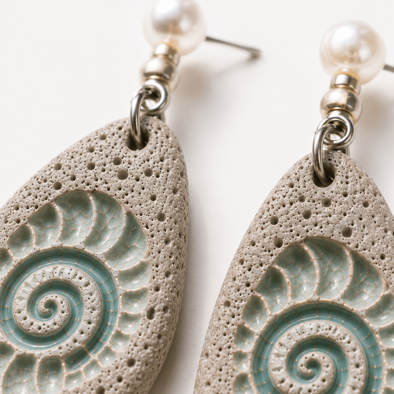 Fossil Fragment Earrings