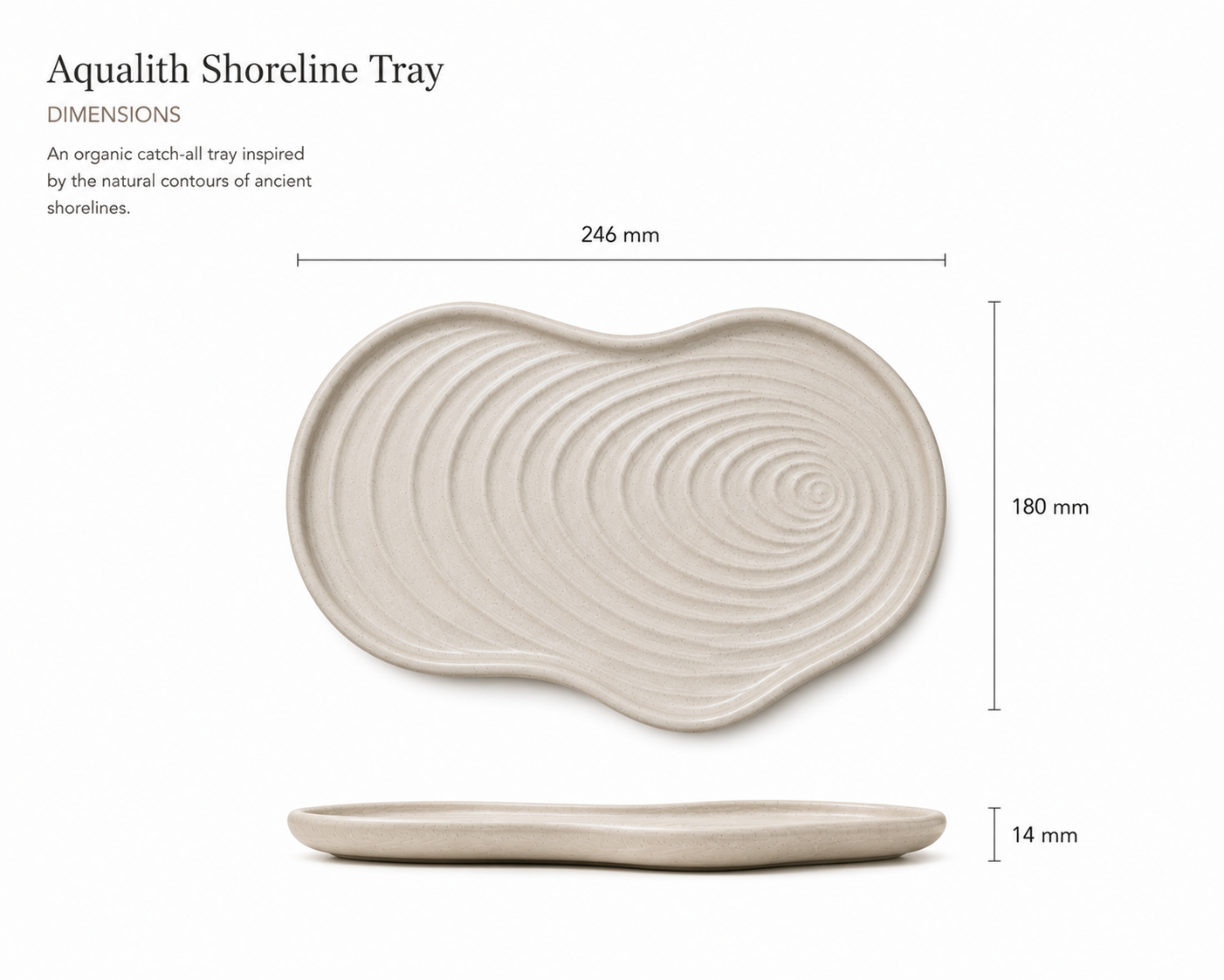 Shoreline Tray