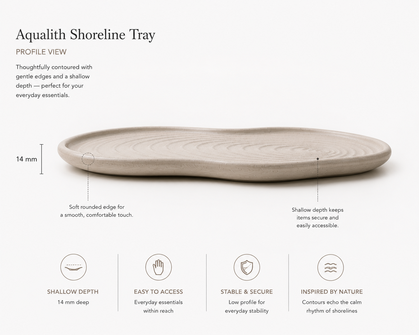 Shoreline Tray