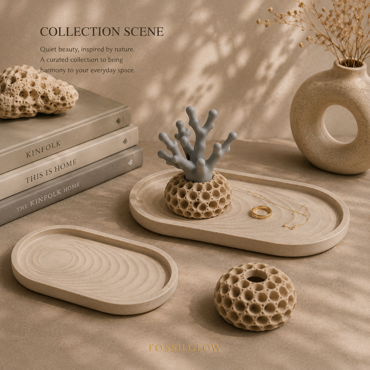 Coral Jewelry Holder